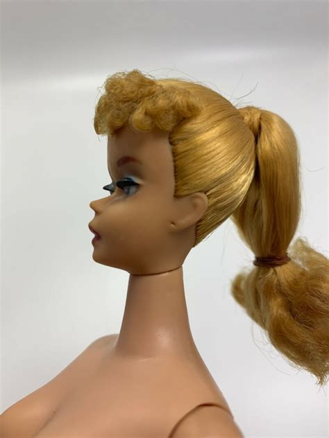 vintage barbie dolls ponytail|vintage ponytail barbie identification.